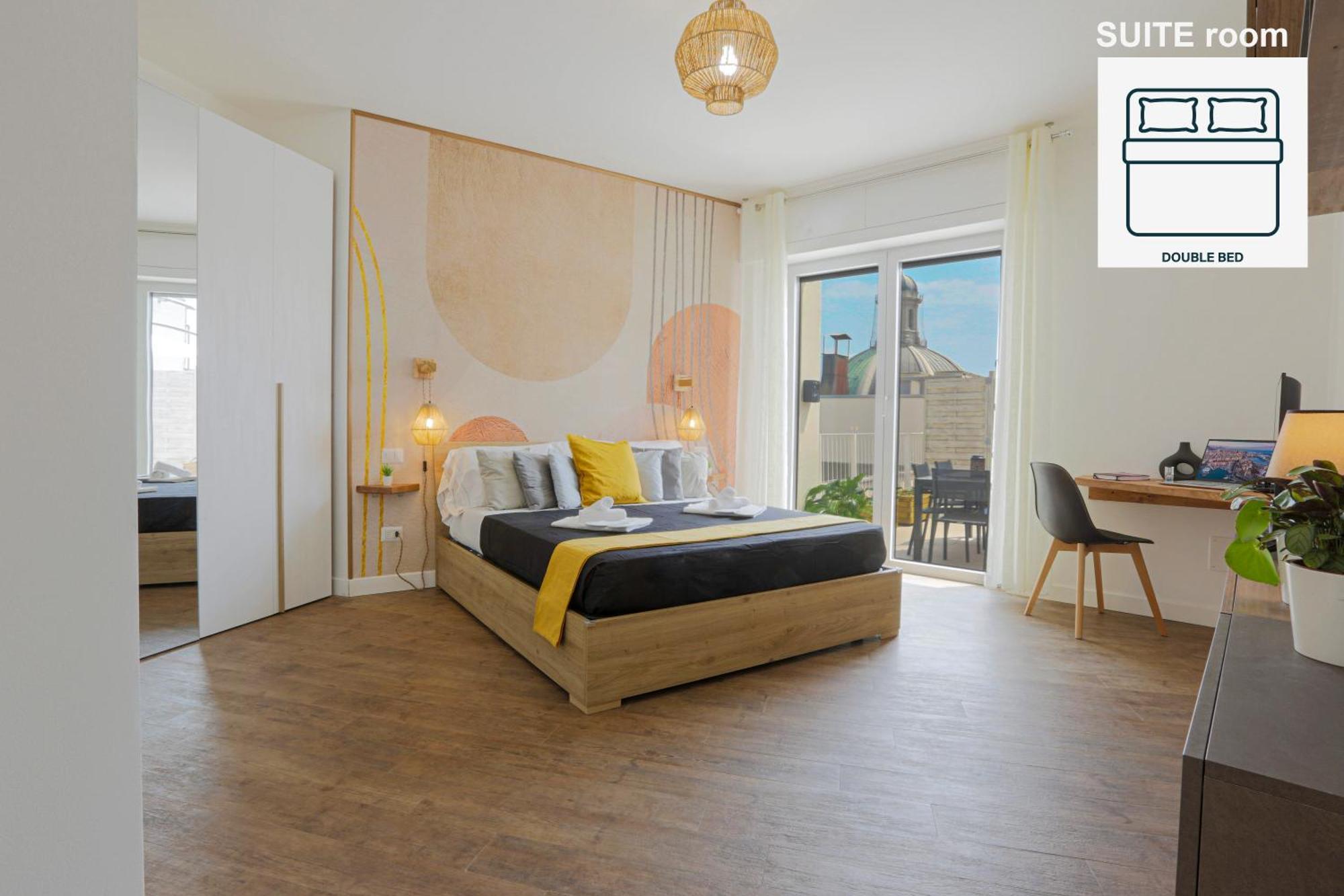 شقة Attico Luxury Con Parcheggio E Terrazza Vista Mozzafiato جنوة الغرفة الصورة